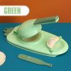 2 In 1 Dough Pressing Tool Set Kitchen Dumpling Maker Dumpling Mold DIY Dumpling Wrapper Makers Manual Press Dumpling Crust Tool