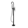 VEVOR Freestanding Bathtub Faucet, Floor Mount, Freestanding Tub Filler, Shower Mixer Taps, Two Water Modes, 360¬∞ Swivel Spout, for Bathing & Showeri