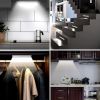 9cm/19cm LED Night Light PIR Motion Sensor Closet Cabinet Corridor Lights Wireless Night Lamp Kitchen Stair Lighting Luminaria