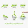 1pc Vegetable Drain Basket; Kitchen Vegetable Washing Basin; Salad Spinner; Fruit Washing Vegetable Basket; Kitchen Salad Washing Basin; Salad Fruit V