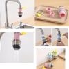 1pc Kitchen Faucet Splash Proof Filter; Shower Kitchen Cook Basin Rotatable Nozzle; Water Saving Filter Device; Universal Connector Household Extended