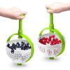 1pc Vegetable Drain Basket; Kitchen Vegetable Washing Basin; Salad Spinner; Fruit Washing Vegetable Basket; Kitchen Salad Washing Basin; Salad Fruit V