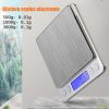 0.1g/0.01g Kitchen Scales Electronic Digital Weight Balance Precision Food Postal Jewelry Steelyard Mini Pocket Scale Milligrams